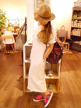 「INKKAS（インカス）のアイテム」を使った、SHOECLOSETお台場店さん（レディース・152cm）の秋コーディネート