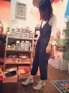 「PUPE（プーペ）のアイテム」を使った、SHOECLOSETお台場店さん（レディース・156cm）の夏コーディネート