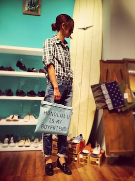 「PUPE（プーペ）のアイテム」を使った、SHOECLOSETお台場店さん（レディース・164cm）の秋コーディネート