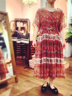 「Minnetonka（ミネトンカ）のアイテム」を使った、SHOECLOSETお台場店さん（レディース・160cm）の秋コーディネート