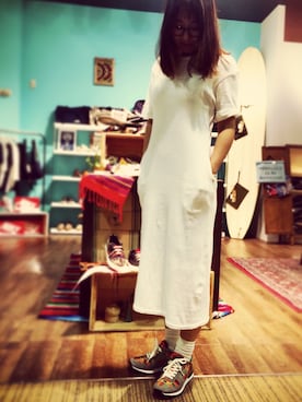 「INKKAS（インカス）のアイテム」を使った、SHOECLOSETお台場店さん（レディース・152cm）の秋コーディネート