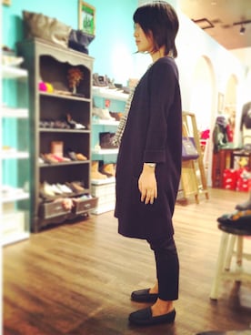 「Minnetonka（ミネトンカ）のアイテム」を使った、SHOECLOSETお台場店さん（レディース・163cm）の秋コーディネート