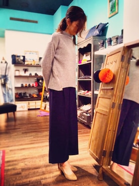 「PUPE（プーペ）のアイテム」を使った、SHOECLOSETお台場店さん（レディース・168cm）の秋コーディネート