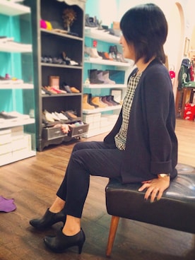 「PUPE（プーペ）のアイテム」を使った、SHOECLOSETお台場店さん（レディース・163cm）の秋コーディネート