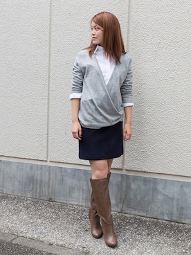 NBB STAFF05さん(レディース・158cm)の秋コーディネート