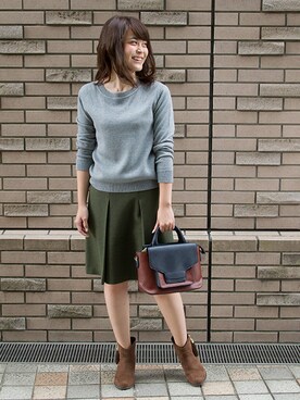NBB STAFF05さん（レディース・158cm）の秋コーディネート