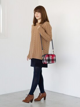 NBB STAFF05さん（レディース・158cm）の秋コーディネート