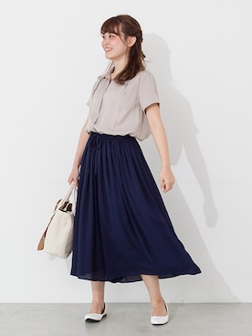 NBB STAFF05さん（レディース・158cm）の春コーディネート