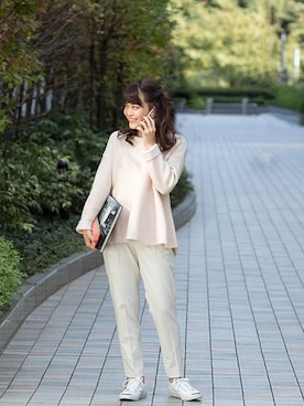 NBB STAFF05さん(レディース・158cm)の冬コーディネート