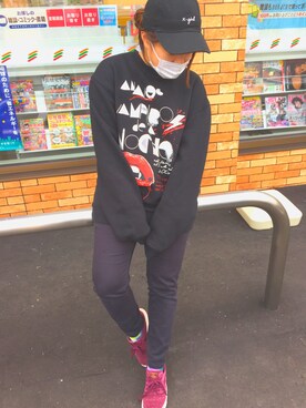 「ANALOG.（アナログ）のアイテム」を使った、三宮みづきさん（レディース・152cm）の秋コーディネート