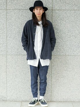 大谷和宏さん(メンズ・175cm)の春コーディネート
