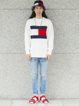 大谷和宏さん（メンズ・175cm）の夏コーディネート