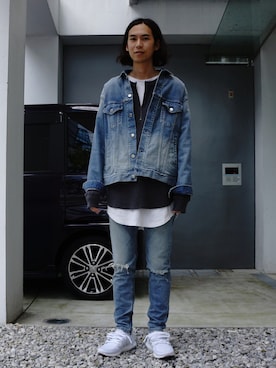 大谷和宏さん（メンズ・175cm）の秋コーディネート