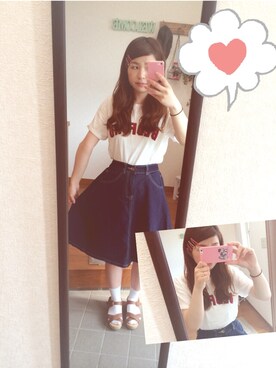 ♡あーりん♡さん（レディース・154cm）の夏コーディネート