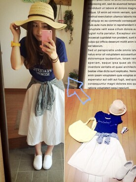 ♡あーりん♡さん（レディース・154cm）の夏コーディネート