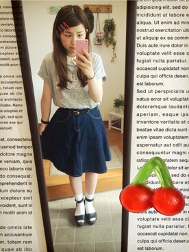 ♡あーりん♡さん（レディース・154cm）の夏コーディネート