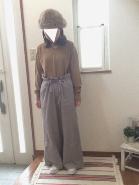 「CONVERSE（コンバース）のconverse（コンバース） ALL STAR OX（オールスターOX）（スニーカー）」を使った、♡あーりん♡さん（レディース・154cm）の秋コーディネート