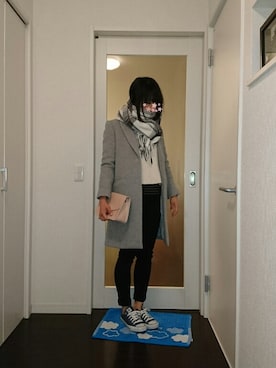 まいmamaさん（レディース・162cm）の冬コーディネート