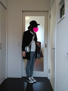 まいmamaさん（レディース・162cm）の冬コーディネート