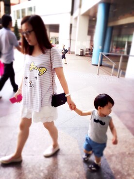 Heidi さん(レディース・152cm)の夏コーディネート