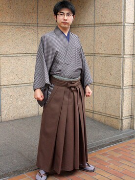 神戸・元町丸太やさんのコーディネート