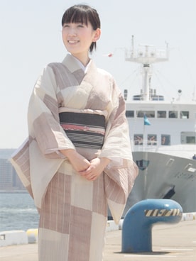 神戸・元町丸太やさんのコーディネート