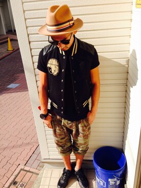 「The Brooklyn Circus（ブルックリンサーカス）のアイテム」を使った、YS2さん（メンズ・171cm）の秋コーディネート