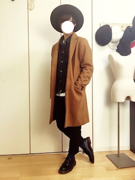 深瀬さん（メンズ・164cm）の冬コーディネート