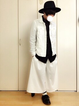 「Right-on（ライトオン）のアイテム（ミリタリージャケット）」を使った、深瀬さん（メンズ・164cm）の春コーディネート