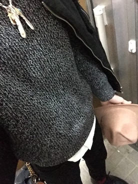 「TOMMY（トミー）のアイテム（チノパンツ）」を使った、xiuさん（メンズ・162cm）の冬コーディネート
