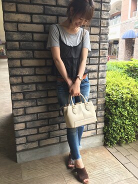 HONOKAさん（レディース・160cm）の夏コーディネート