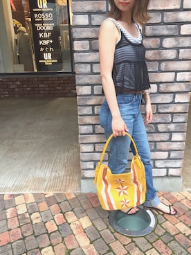 HONOKAさん（レディース・160cm）の夏コーディネート