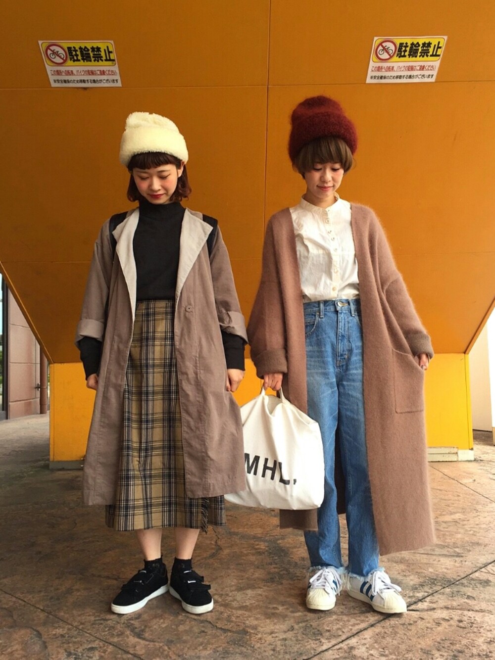 yuki｜il by saori komatsuのニットキャップ/ビーニーを使った 