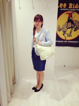 あゆみさん（レディース・155cm）の春コーディネート