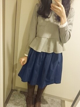 5さん（レディース・161cm）の冬コーディネート