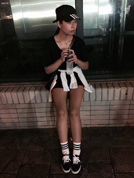 「mooncat（mooncat）のアイテム（フォーマルスーツ/小物）」を使った、新蓓さん（レディース・168cm）の秋コーディネート