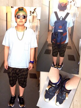 まくんさん（メンズ・162cm）の夏コーディネート