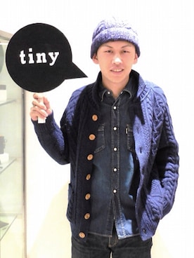 「COOTIE PRODUCTIONS（クーティープロダクションズ）のアイテム」を使った、tinyworldさん（メンズ・178cm）の冬コーディネート