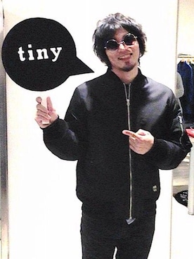 「丸メガネ」｜tinyworldさん（メンズ・173cm）の春コーディネート