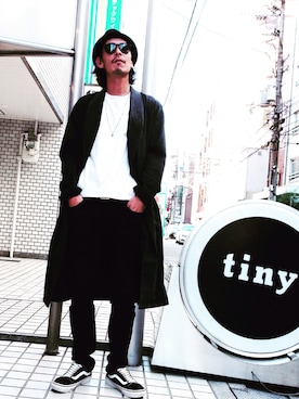 「COOTIE」｜「アイテム（アクセサリー）」を使った、tinyworldさん（メンズ・180cm）の秋コーディネート