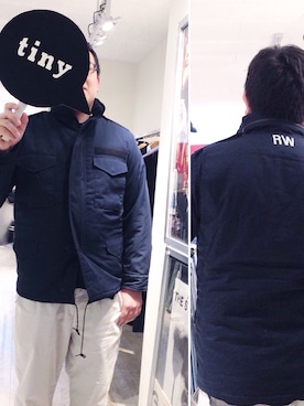 「M65」｜tinyworldさん（メンズ・180cm）の秋コーディネート