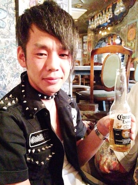 「666（シックスシックスシックス）のアイテム（アクセサリー）」を使った、Rockstar☆さん（メンズ・162cm）の夏コーディネート