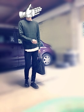 as.さん（メンズ・180cm）の秋コーディネート