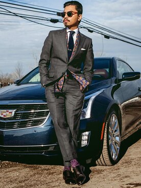 「Zerouv」｜Zerouv_Menさん（メンズ・180cm）の冬コーディネート