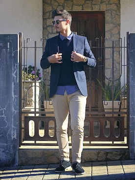 「Zerouv」｜Zerouv_Menさん（メンズ・180cm）の冬コーディネート