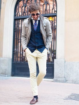 「Zerouv」｜Zerouv_Menさん（メンズ・180cm）の冬コーディネート