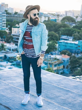 「Zerouv」｜Zerouv_Menさん（メンズ・180cm）の冬コーディネート