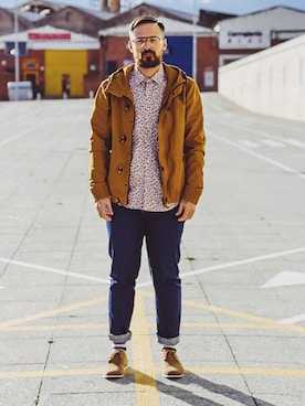 「Zerouv」｜Zerouv_Menさん（メンズ・180cm）の冬コーディネート