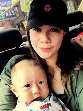 「Woden（ホーデン）のアイテム（帽子）」を使った、酷比C⃣o⃣o⃣b⃣e⃣😎さん（レディース・162cm）の秋コーディネート