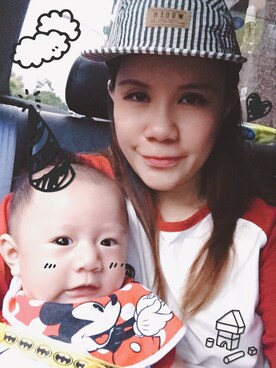 「Woden（ホーデン）のアイテム（帽子）」を使った、酷比C⃣o⃣o⃣b⃣e⃣😎さん（レディース・162cm）の秋コーディネート